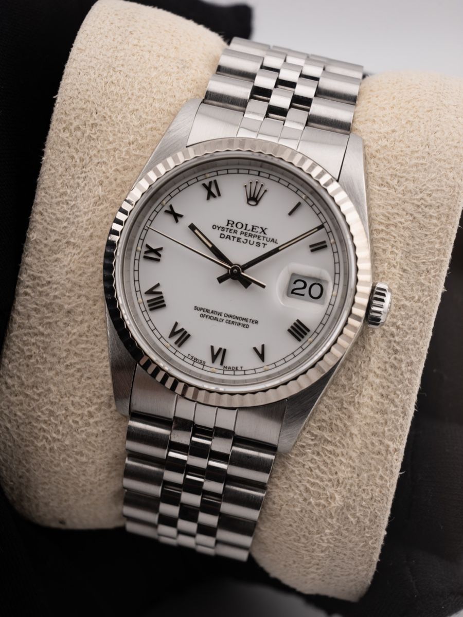 Rolex Orologi: Rolex Datejust 36mm weiss 16234 – Usato da Zürich venduto da Timely_Deals 1
