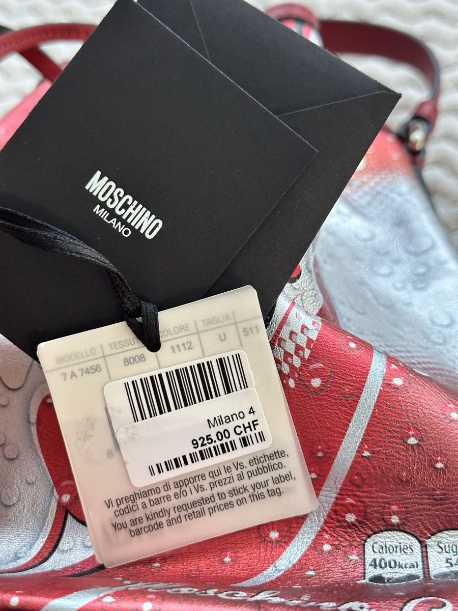 Moschino Borse da donna: Moschino Coca-Cola-inspired leather bucket bag – Usato da Uhwiesen venduto da CelineDior 8