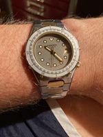 Mirexal sport uhr Quartz sehr rar 33.5 mm