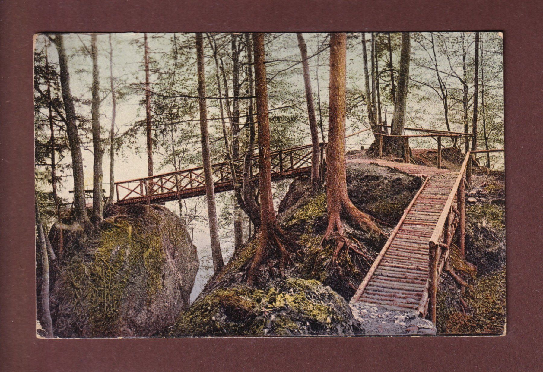 Cartes postales: UETLIBERG - Das Känzeli - 1908 – D'occasion à Pully par nicecards-shop