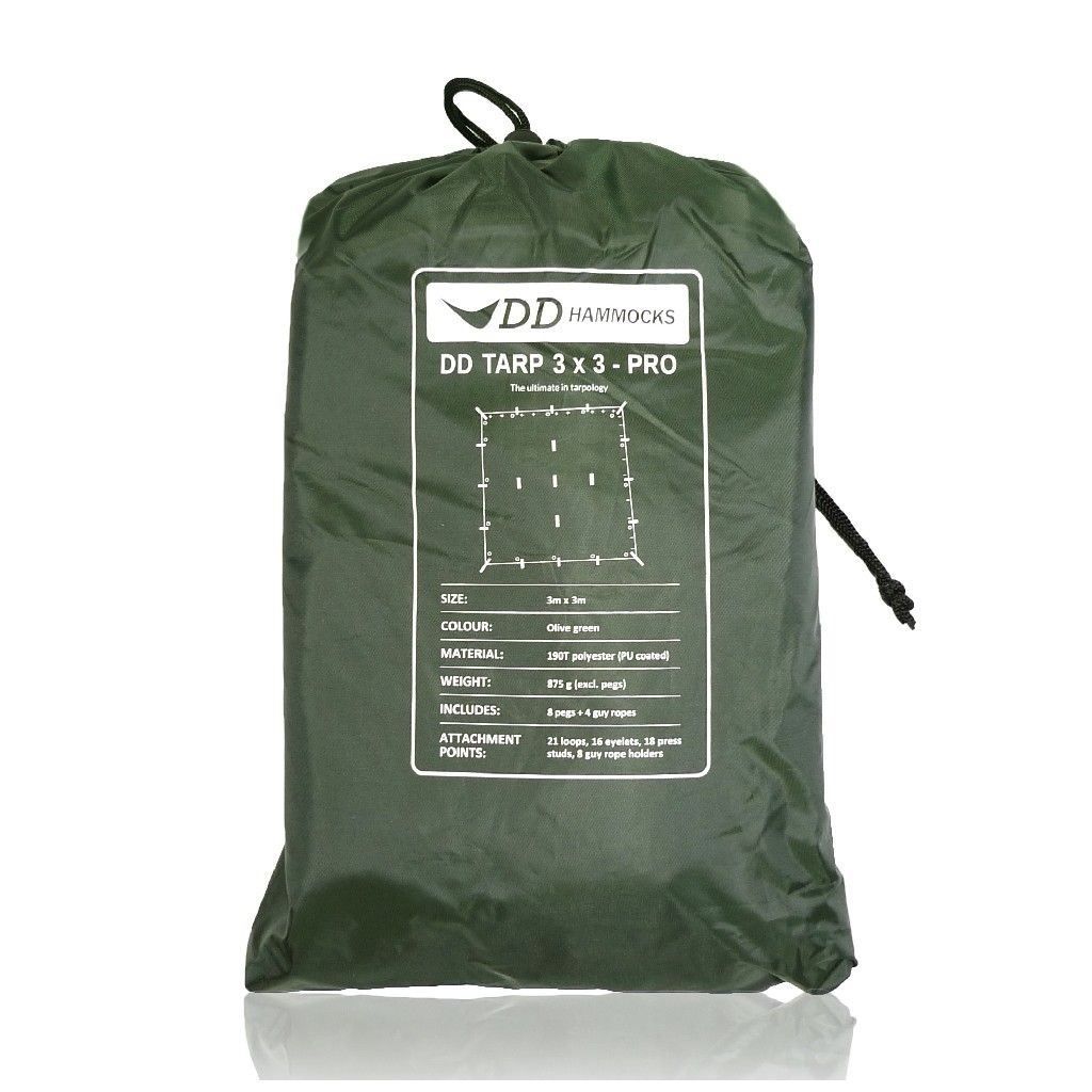 DD Hammocks Altro per Esercito: DD Hammocks DD Tarp PRO Zeltdach 3 x 3 m – Nuovo e nell'imballaggio originale da Tulln venduto da HaengemattenShop 8