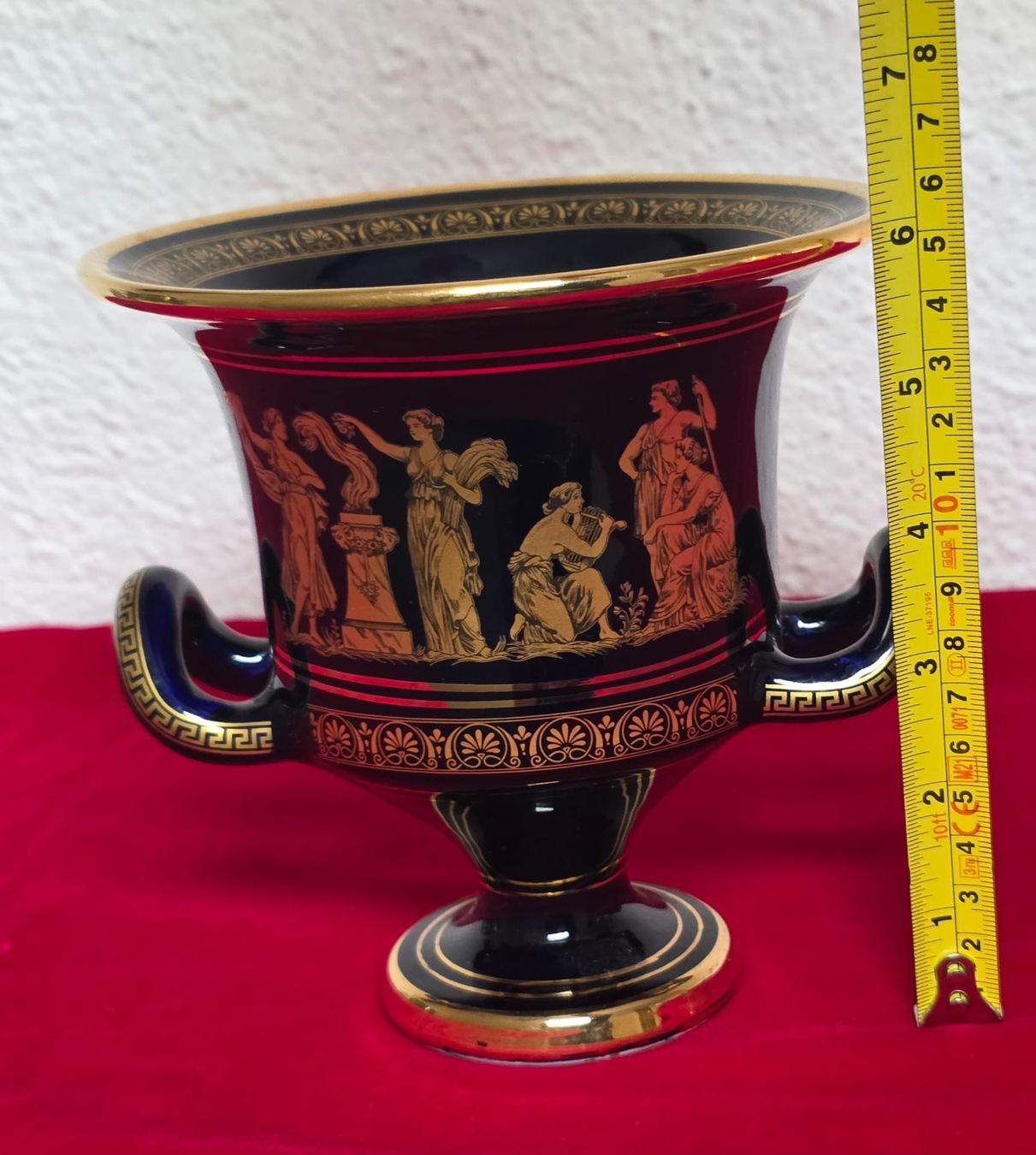 Vasi & Recipienti: Keramik Vase mit Golddekor – Usato da Rheinsulz venduto da Dred 2