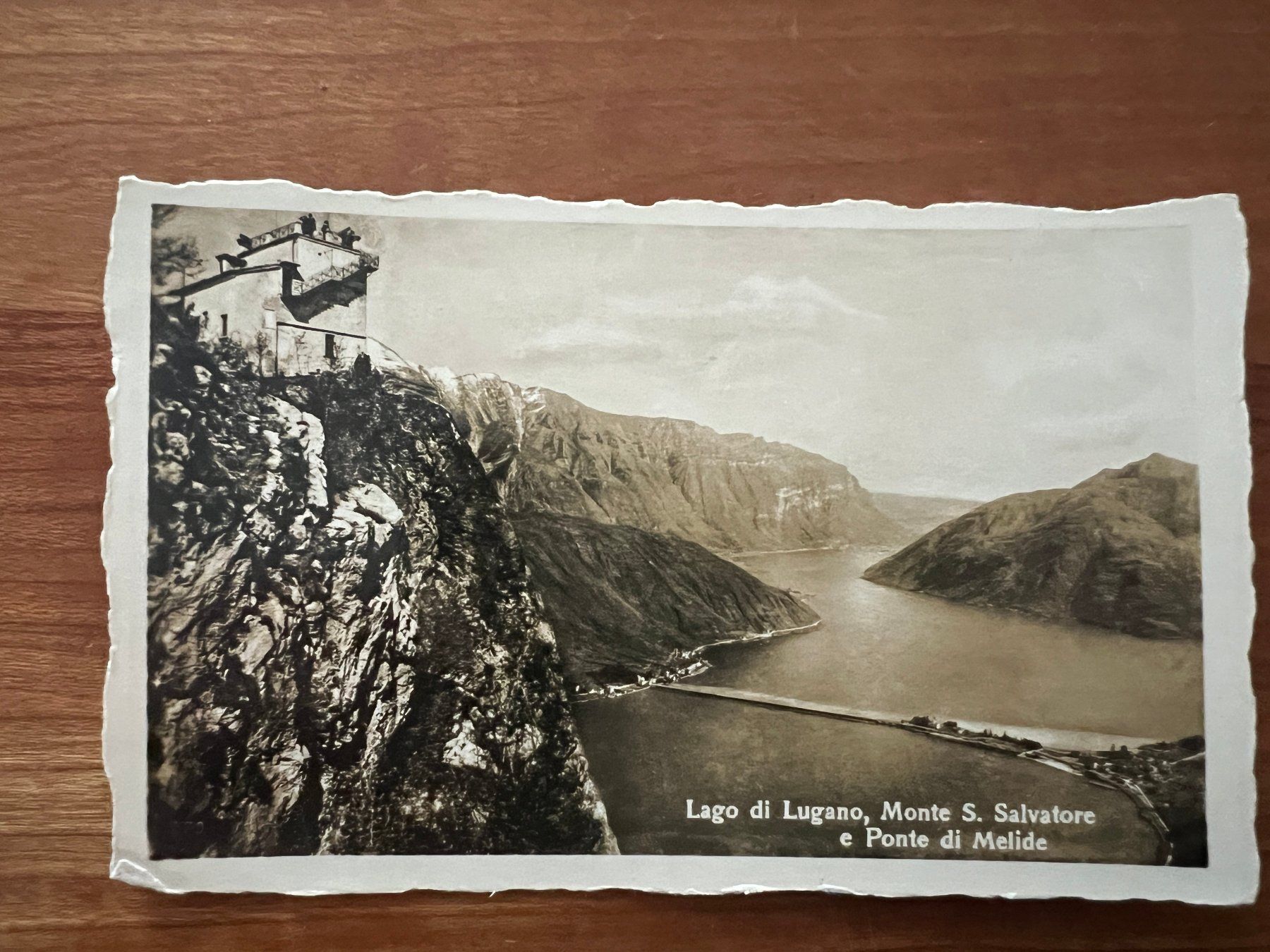 Cartoline postali: AK  1932 Melide   (G2140) – Usato da Hinwil venduto da Sidi4
