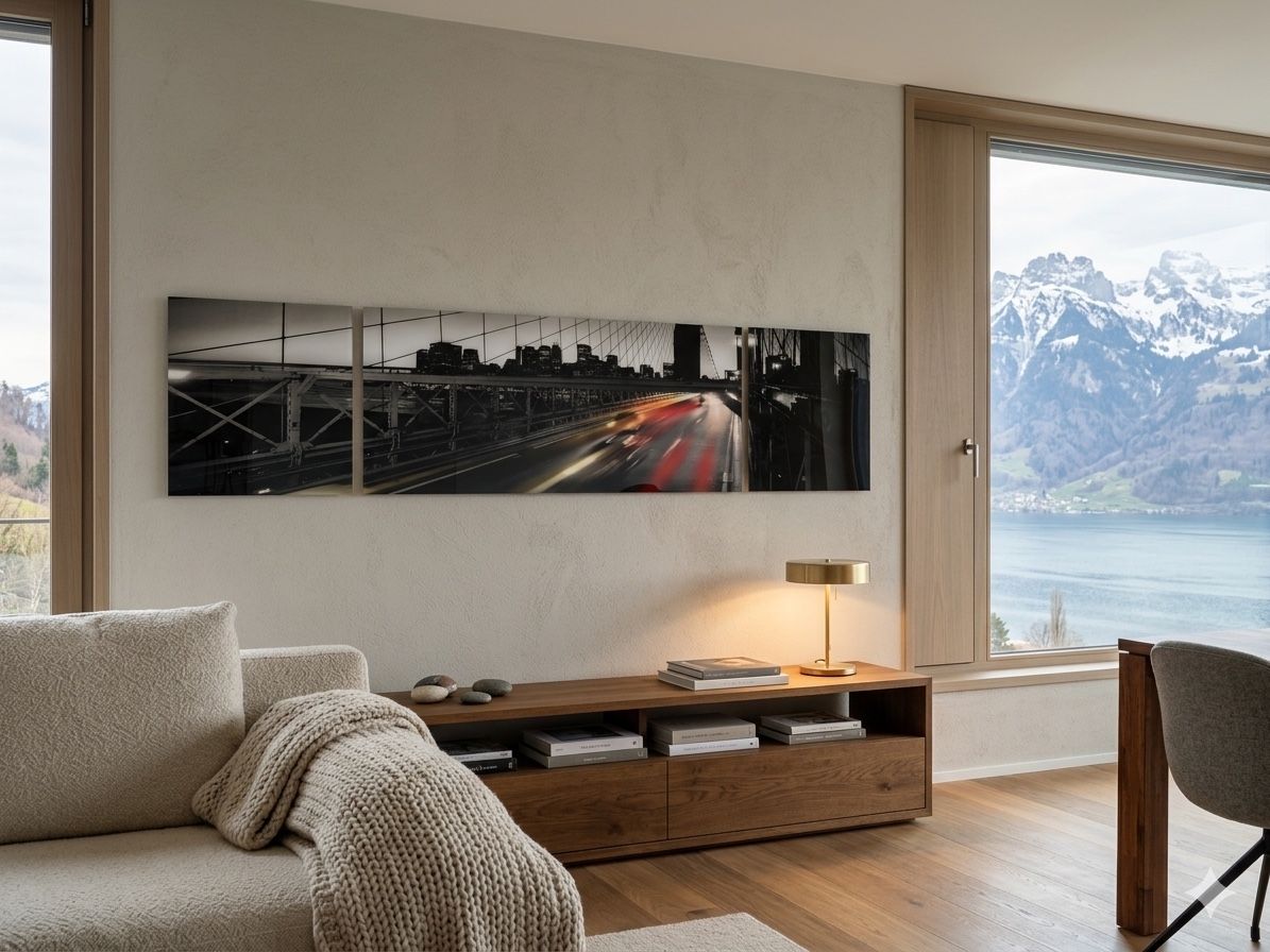 Foto & Immagini: 3-Teiliges Wandbild New York Skyline – Usato da Weesen venduto da Pius90 1