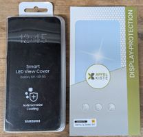 Samsung Smart LED View Cover + Panzerglas Galaxy S21