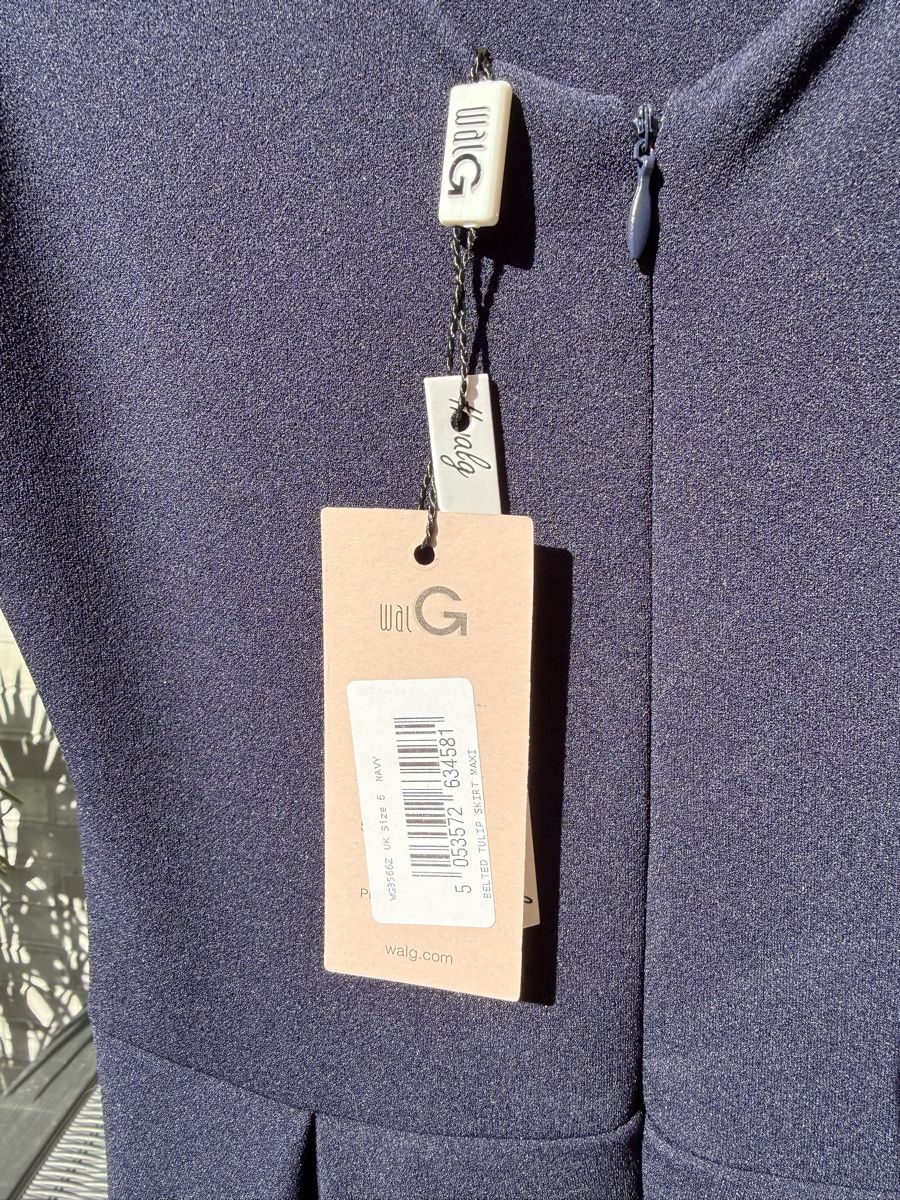 Wal G. Kleider: Maxikleid WAL G navyblue – Neu und originalverpackt aus Münchenbuchsee von na_sch3053 6