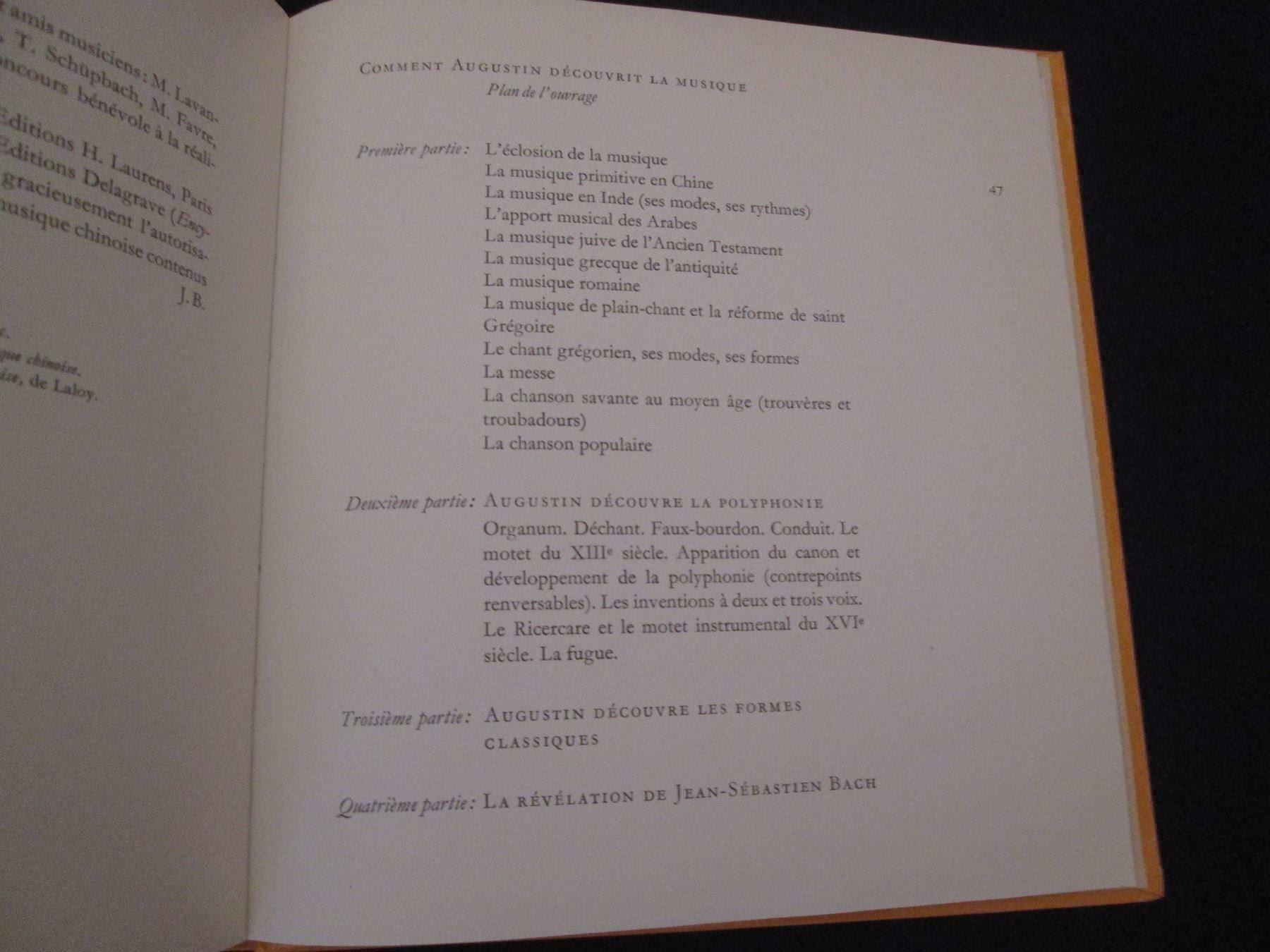 Bücher: Langage du musicien – Gebraucht aus Neuchâtel von Dualseele 9