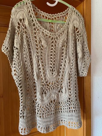 Gehäkeltes Sommertop -Shirt  - Größe 42/44