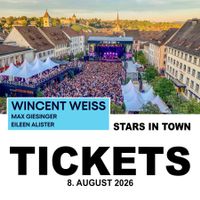Stars in Town Tickets Ticket Festival Konzert Schaffhausen