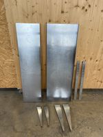 2 x 120 cm Wandregal 40&30 cm tief,robust