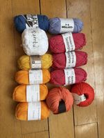 Baumwoll- und Viskosegarne Paket