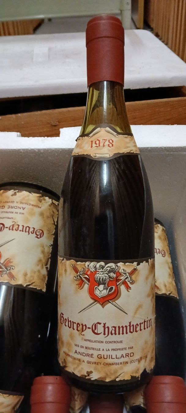 Vino: 12 Fl. GEVREY-CHAMBERTIN 1978 – Nuovo (secondo la descrizione) da Schinznach-Bad venduto da Chico_Bo
