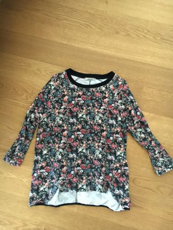Blumen Pullover/ Shirt von Pull & Bear M