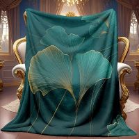 Flanelldecke Smaragdgrün neu - gross 200x230 cm 🦚