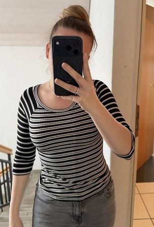 TALLY WEIJL 2-er SET STREIFEN-TOP XS 