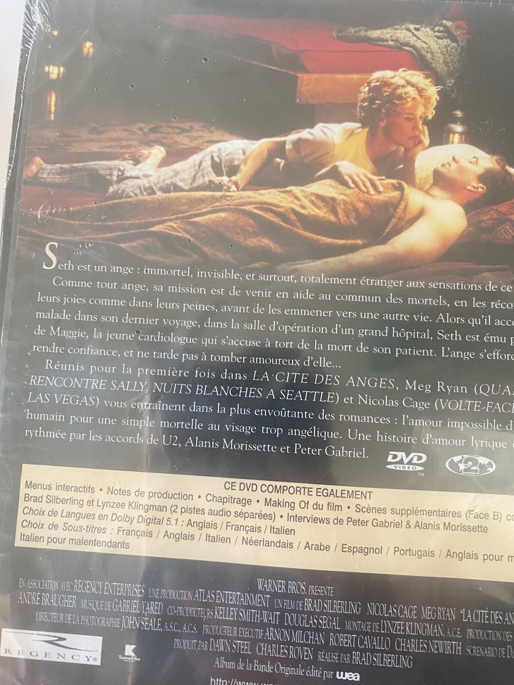 Alle DVDs: DVD La Cité des Anges, avec Nicolas Cage et Meg Ryan – Neu und originalverpackt aus Morges von Fanfan2026 5