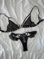 Leonessa Lingerie Set Leo Schwarz Spitze Grösse L neu