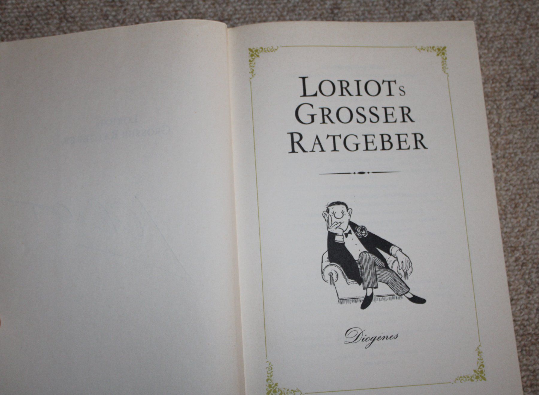 Fumetti: LORIOT'S grosser Ratgeber (CI) – Usato da Schaan venduto da antikes_und_kurioses 3