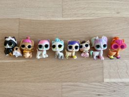 Lot LOL Surprise Pets – 9 figurines + accessoires