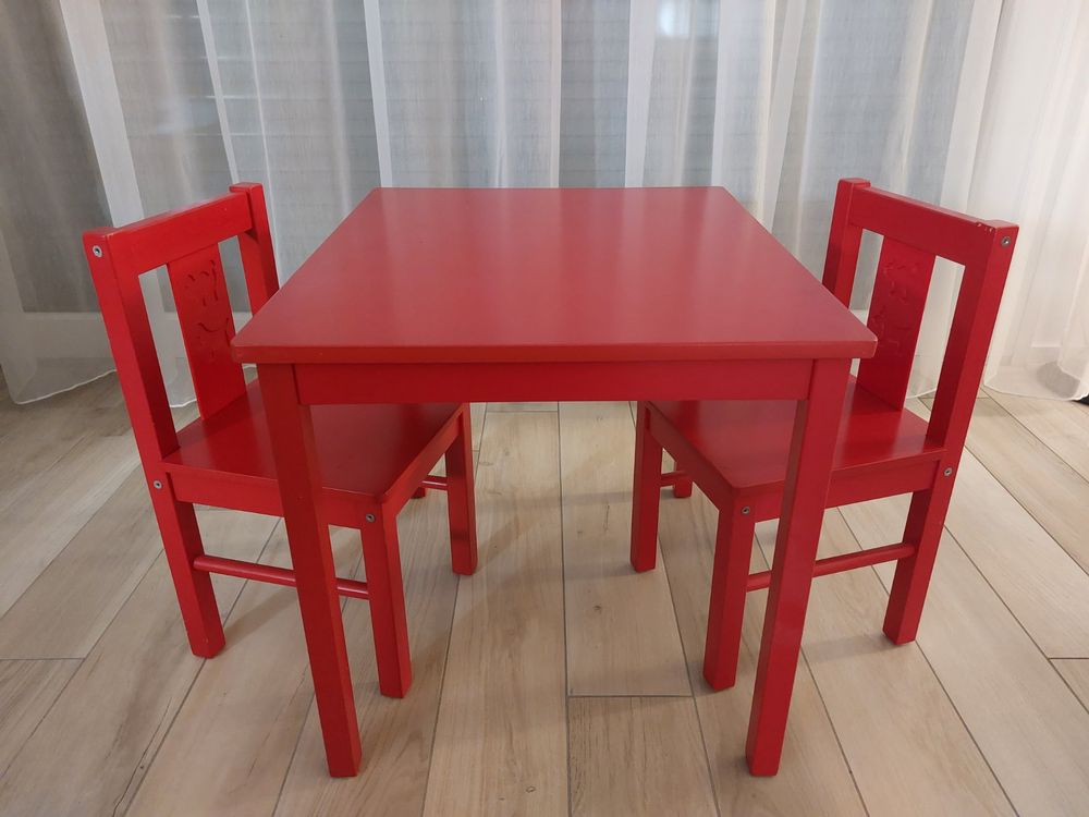 Ikea Kindertisch & 2 Stühle Kaufen auf Ricardo