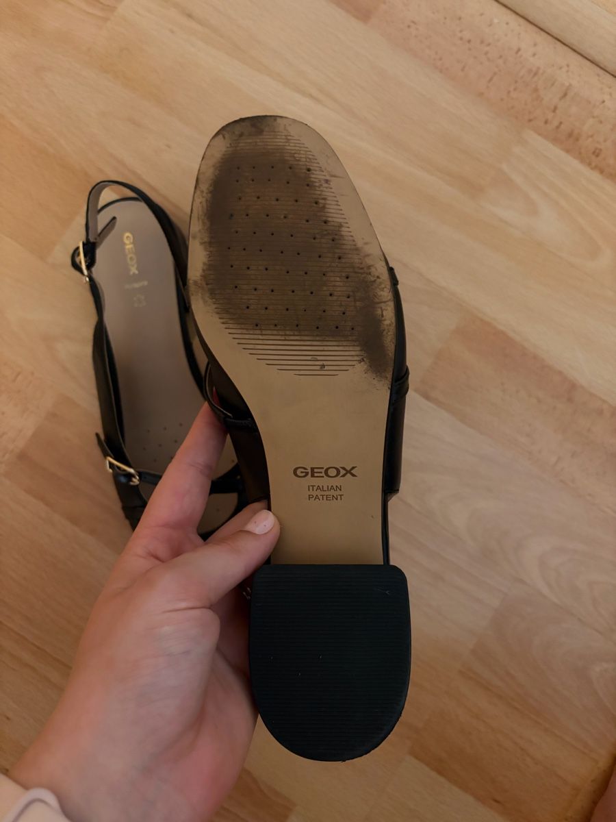 Geox Scarpe da donna: Geox dhyalma sling back balerina black – Nuovo (secondo la descrizione) da Arbon venduto da bot_5ht5 2