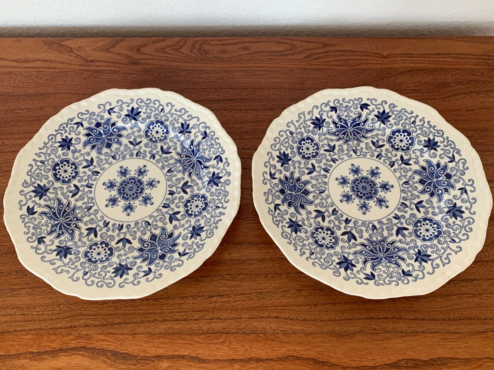 Piatti: 2 Teller ASHWORTH BROS, Ironstone, England – Usato da Worb venduto da farben20zauber