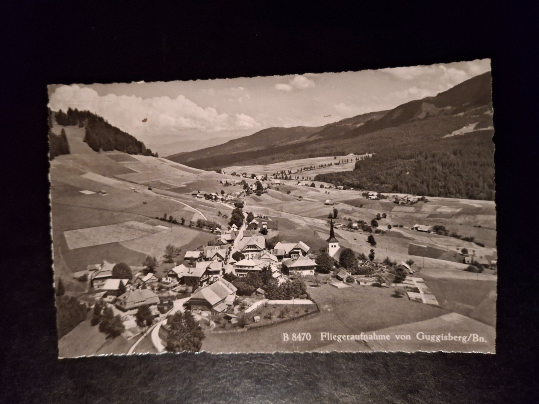 Cartoline postali: Guggisberg (BE) – Usato da Kreuzlingen venduto da Gastra