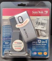 Lecteur de Carte SD SanDisk 12-en-1 USB 2.0 - NEUF