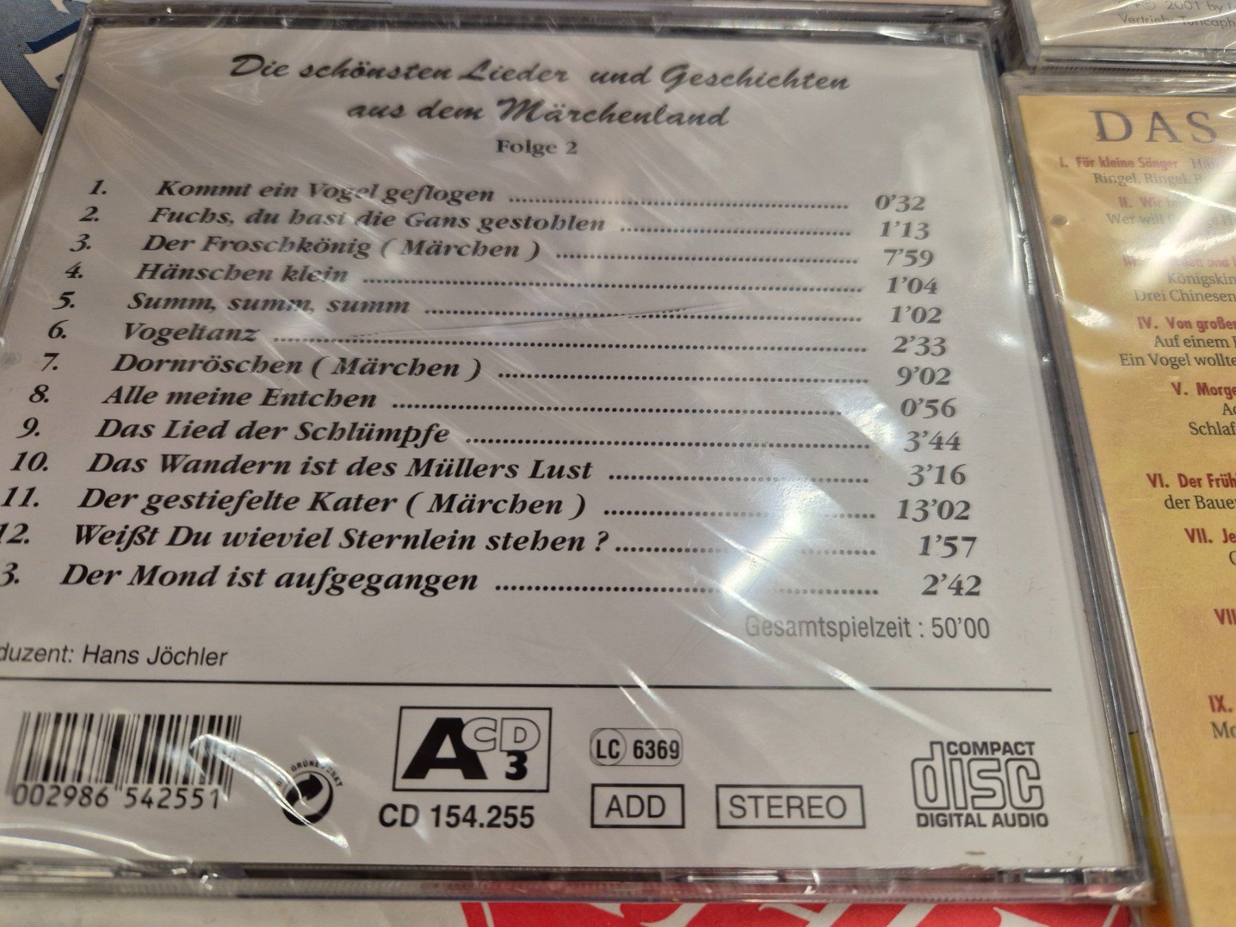 Livres audio: 6 Kinder cds Lieder Hörbuch K37 – Neuf avec emballage d'origine à Schwarzenburg par Flamingo07 2