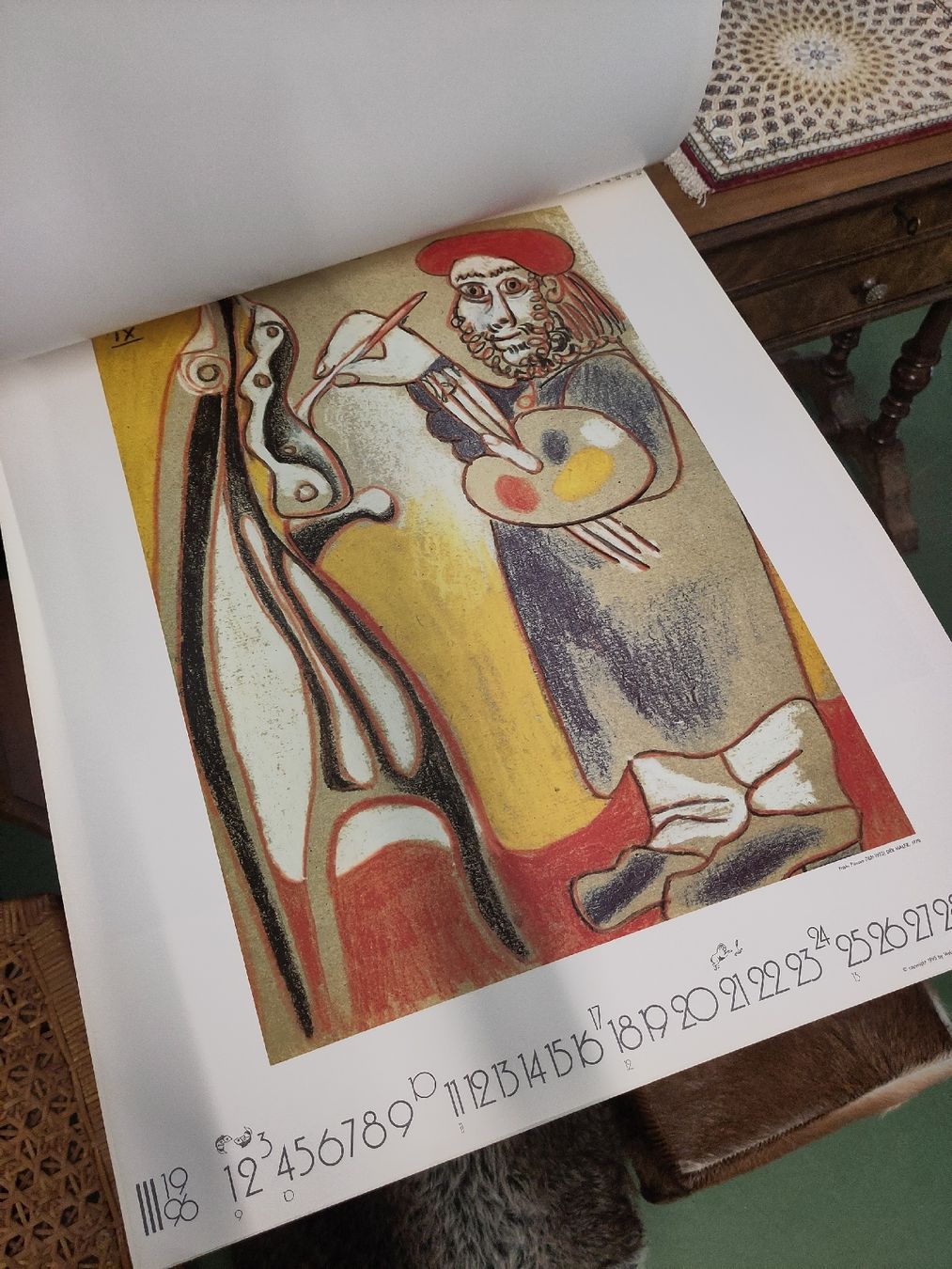 Calendari: Picasso Jahreskalender von 1995  – Usato da Pratteln venduto da Cartonsducoeur_bl 4