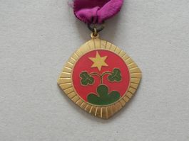 Medaille Wappen Wartau St.Gallen 1969