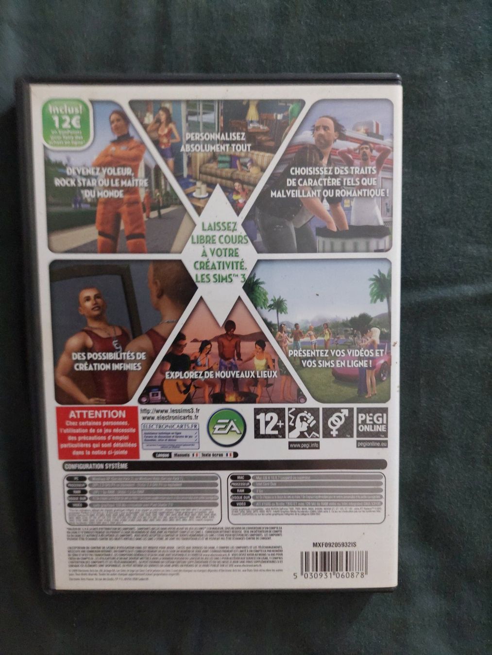 Spiele: Les Sims 3 Jeu de Base DVD/PC/Mac Comme Neuf – Gebraucht aus Genève von Blu_BD 1