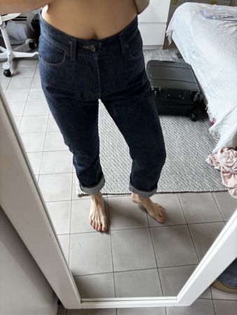 Naked & Famous Ladies Blue Wave Selvedge 25