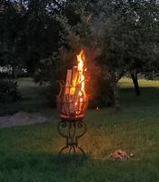 Schmiede-Bausatz für einen Feuerkorb, 16-teilig
