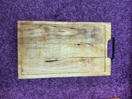 Servierplatte massive Holz 🪵 New