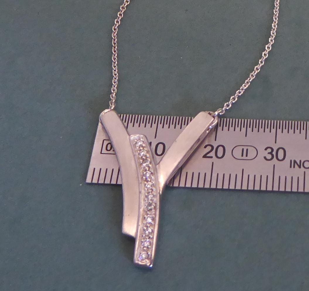 Ketten: Kette 925 Silber mit synthetischen Steinchen – Gebraucht aus Muri AG von silvermouse007 3