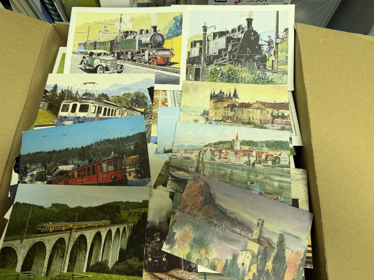 Cartoline postali: Karton mit Ansichts /Post und Maximumkarten ab Alt – Usato da Murgenthal venduto da Tina_4055 1