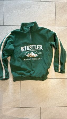 Whistler Fleece Pullover Grün M/L