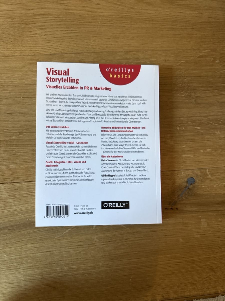 Libri: Visual Storytelling Buch top Zustand – Nuovo (secondo la descrizione) da Zürich venduto da pri_c2jq 1