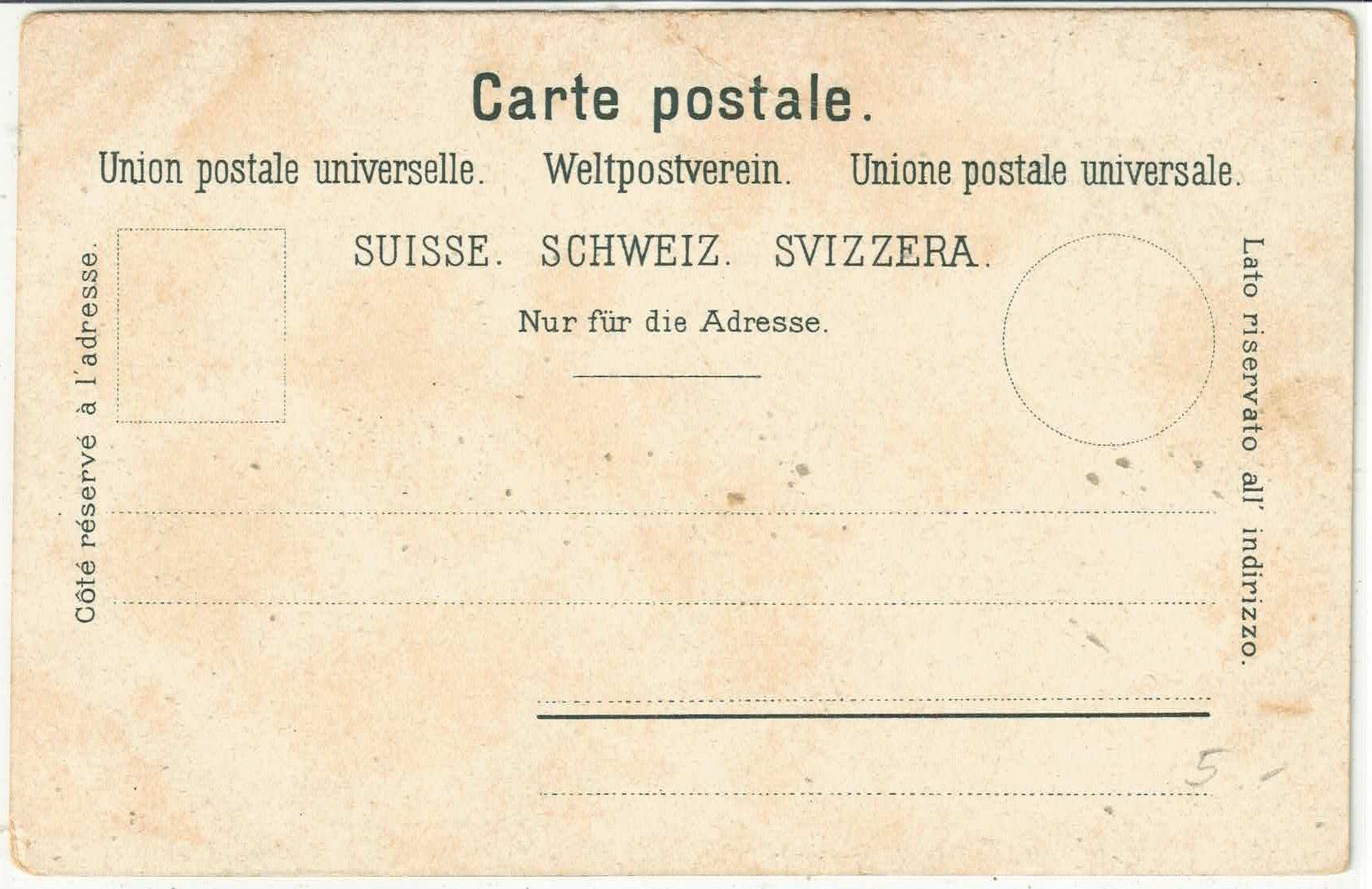 Cartoline postali: Bellinzona - Castello Uri – Usato da Ettingen venduto da Kartenplanet 1