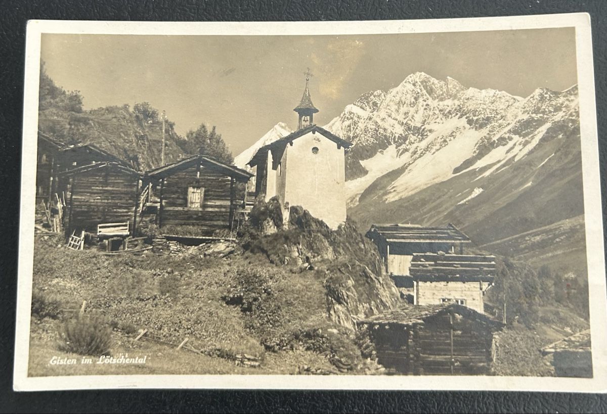Cartoline postali: Fotokarte Eisten im Lötschental  – Usato da Horw venduto da Tellbub