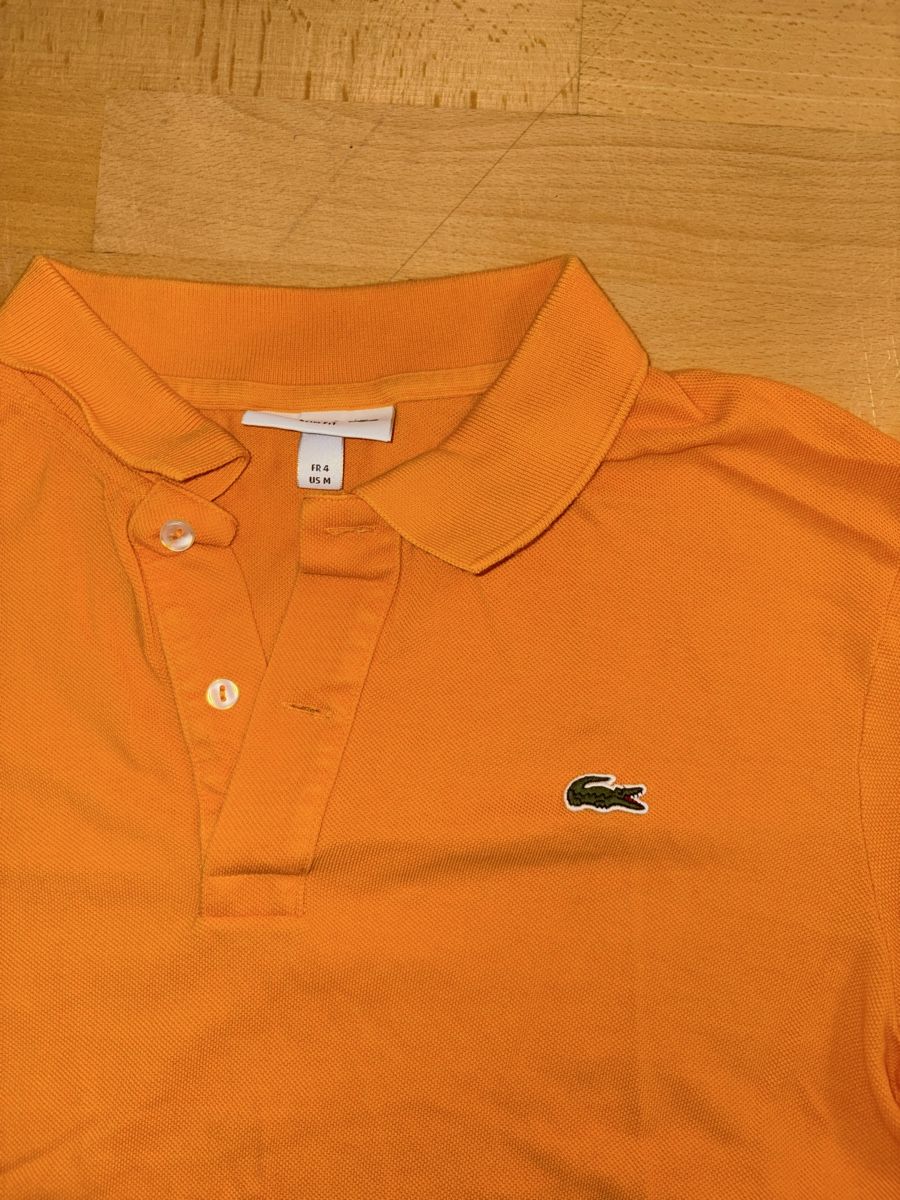 Lacoste Polo-Shirts: Orange Lacoste Polo Size M – Gebraucht aus Zürich von andi01 1