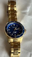 Heritor Automatik Taucheruhr, Gold/Blau