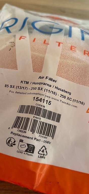 Ventilazione: KTM Twin Air Luftfilter 154115 – Nuovo e nell'imballaggio originale da Volketswil venduto da Jmwirth 1