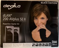 Devolo dLan 200 AV plus SE II * Black Edition *200Mbit/s