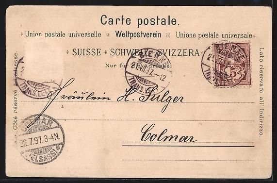 Cartes postales: Litho Bern, Totalansicht über die Däch – D'occasion à Berlin par bartko-reher 1