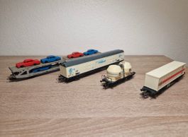 Lima 4 x Güterwagen H0 (P)
