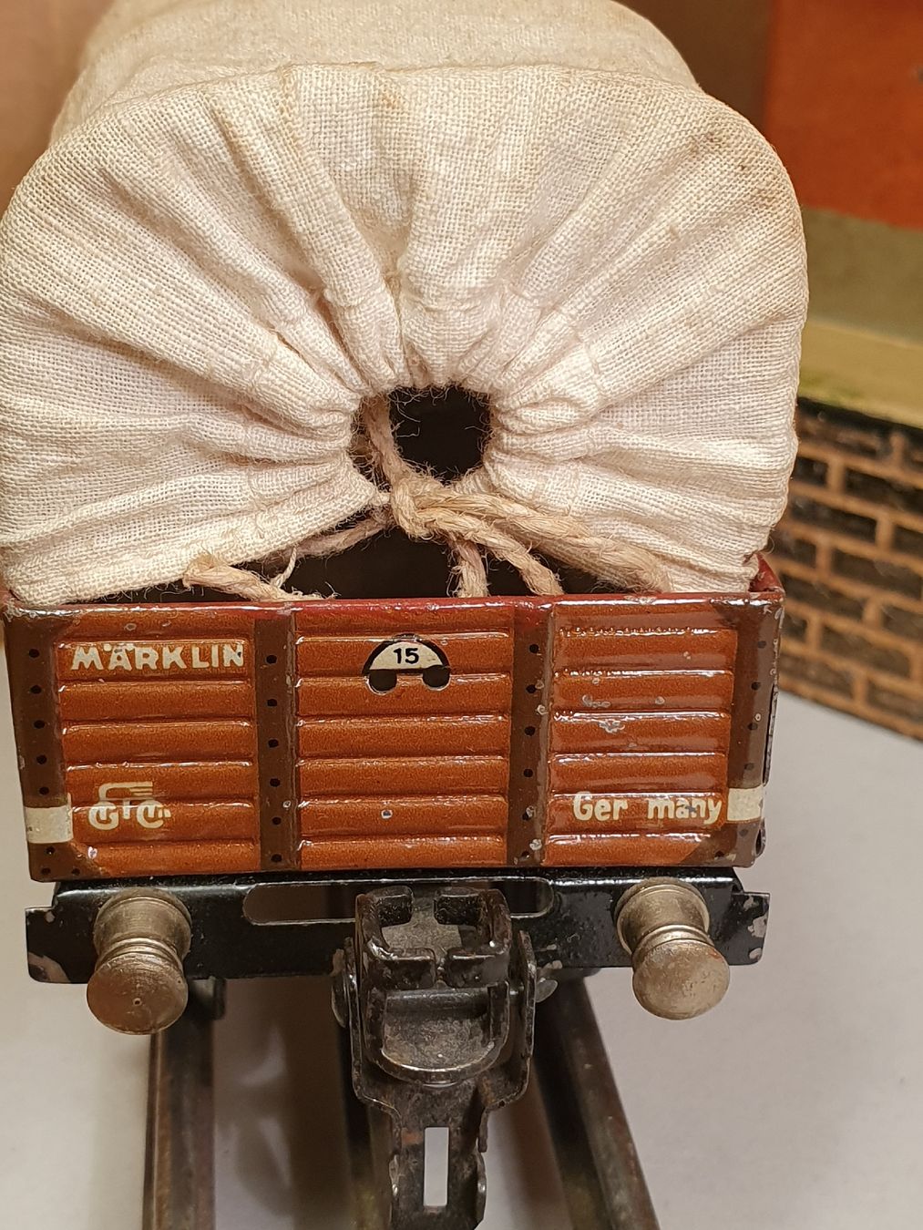 Märklin Modellini di ferrovie: Antiker Märklin 1663 Planewagen in Spur 0 – Usato da Riehen venduto da Sandra184 4