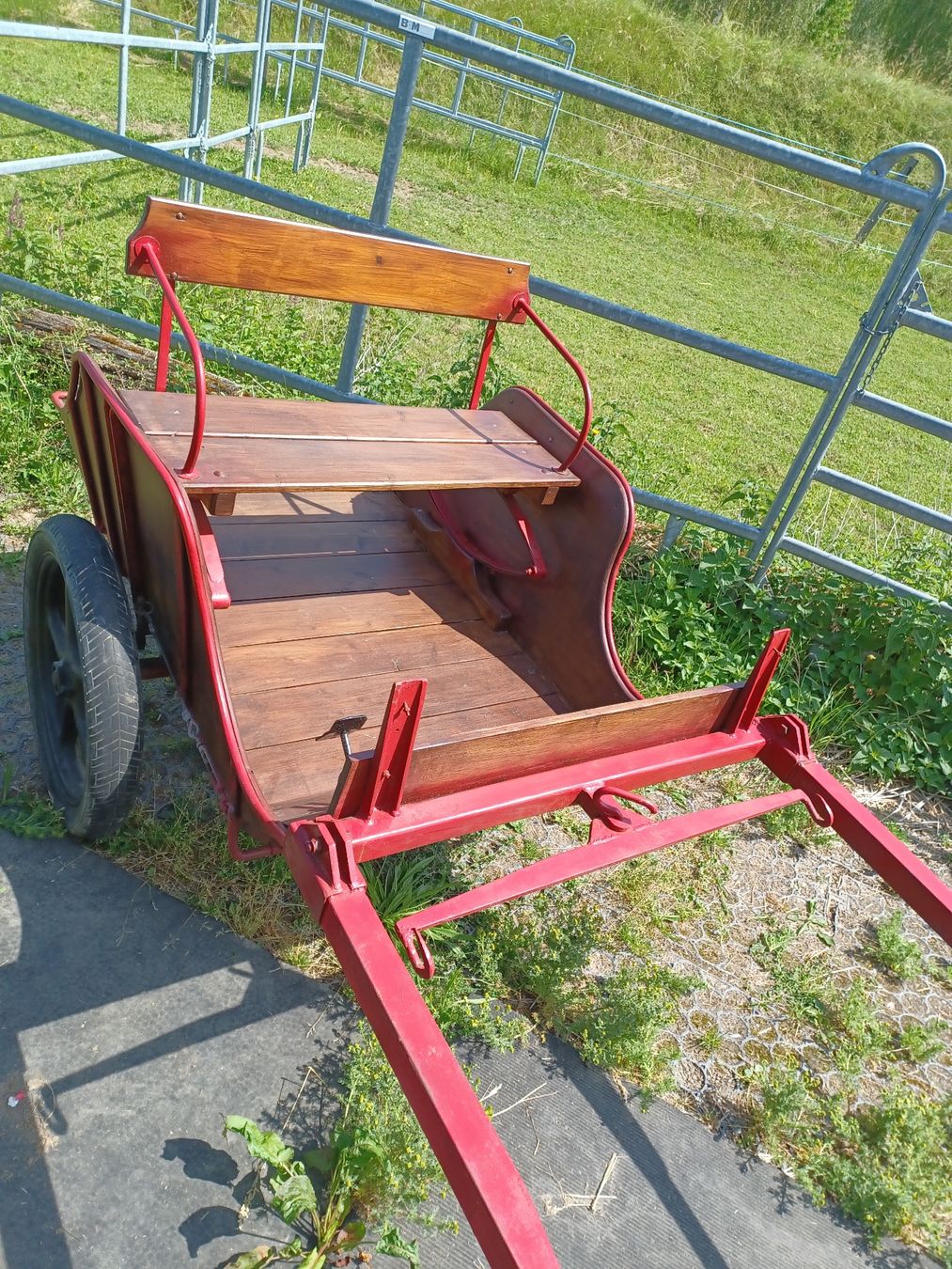 Carrozze: Kutsche einspännig für Pony oder Kleinpferd – Usato da Zufikon venduto da Jimbojohnson 5