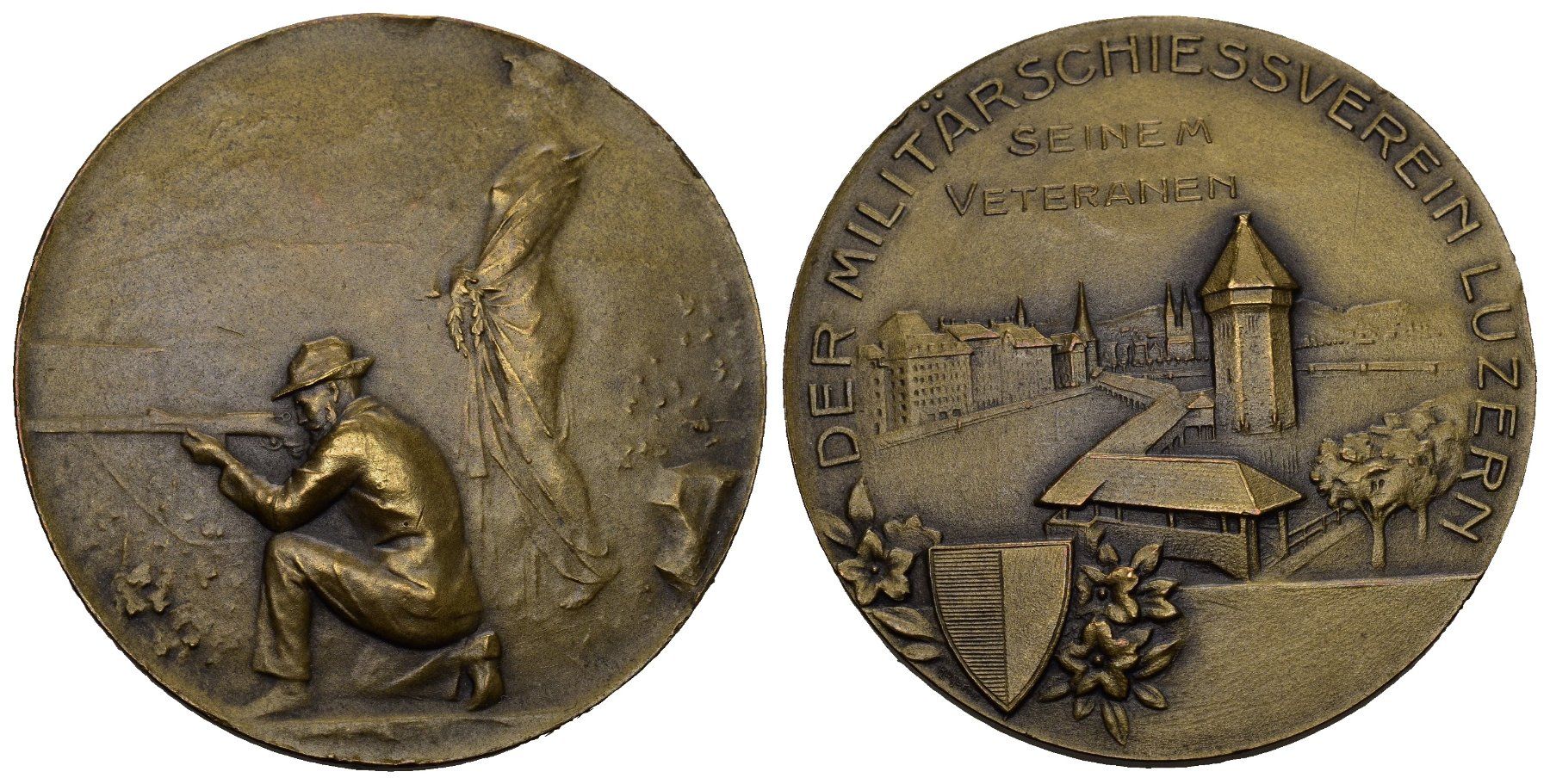 Medaillen: Luzern O.J – Gebraucht aus Bern von numismatictops